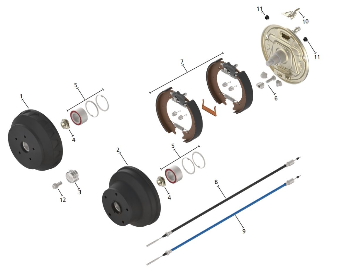 Wheel brake 25-2026