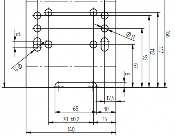 Overrun device tube demountable