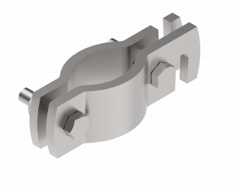 Holder with slot - 407821.002 - Flange ball