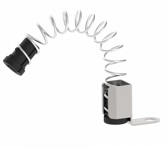 Cable spring for trailer