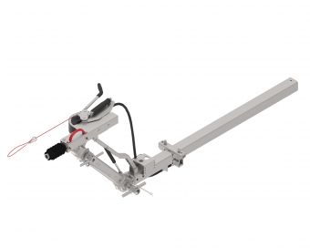 Overrun device height adjustable tube - 202588.010 - Overrun device