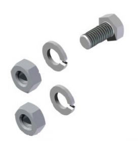 Screw set shock absorber - 207310.001 - Shock absorbers