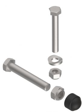 Screw set for ball coupling - 207452.001 - Drawball couplings