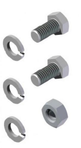 Screw set shock absorber - 208266.001 - Shock absorbers