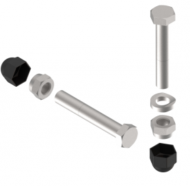 Screw set for ball coupling - 208352.001 - Drawball couplings