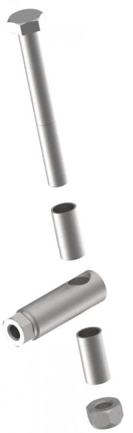 Screw set shock absorber - 208363.001 - Shock absorbers