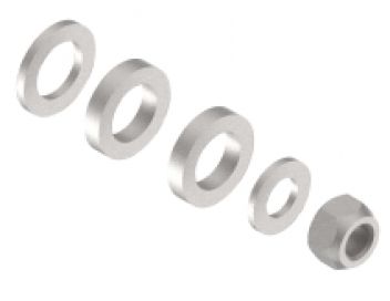 Screw set handbrake lever - 208369.001 - Handbrake lever