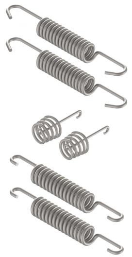 Spring set - 400725.001 - Brake shoe set