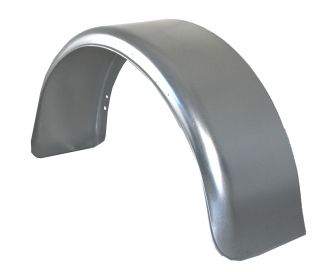 Mudguard single-axle sheet metal round - 402500.001 - Mudguard