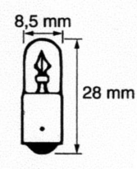 Ball bulb 12V/4W12V/4W - 402642.001 - Light sources