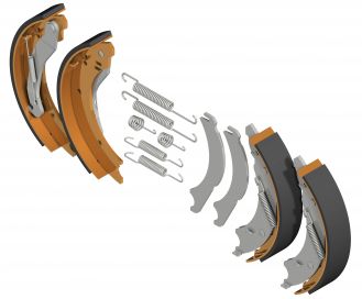 Brake shoe set - 403909.001 - Brake shoe set