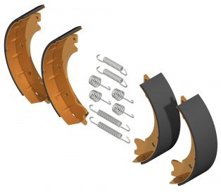 Brake shoe set - 405978.001 - Brake shoe set