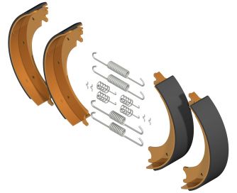 Brake shoe set - 406169.001 - Brake shoe set