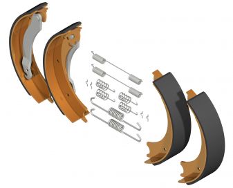 Brake shoe set - 406173.001 - Brake shoe set