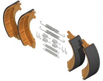 Brake shoe set - 406328.001 - Brake shoe set