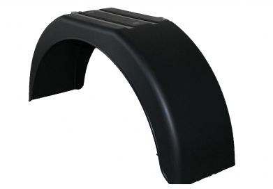 Mudguard single-axle plastic angular - 418362.001 - Mudguard