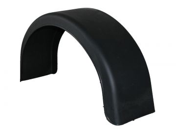 Mudguard single-axle PE angular - 418365.001 - Mudguard
