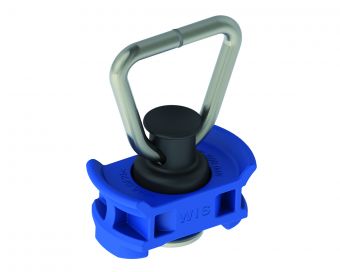Fitting foAirline rail "blue" plastic - 418855.001 - Cargo securing