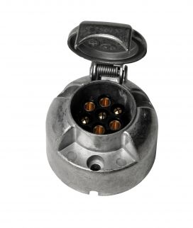 7-pole socket ALU - 420705.001 - Plugs/sockets