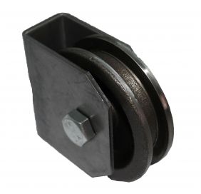 Cable pulley with bracket 80mm