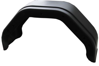 Single-axle plastic mudguards