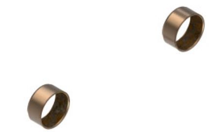 Bushing set for drawbar compl. - 706511.001 - Spare parts overrun device