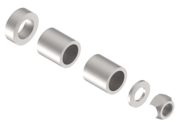 Screw set handbrake lever - 208358.001 - Handbrake lever