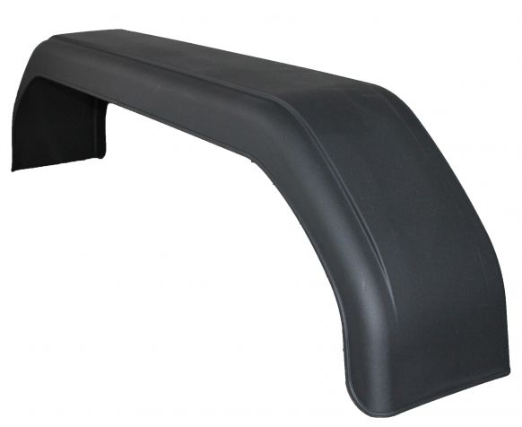Mudguard double-axle plastic angular - 400314.001 - Mudguard