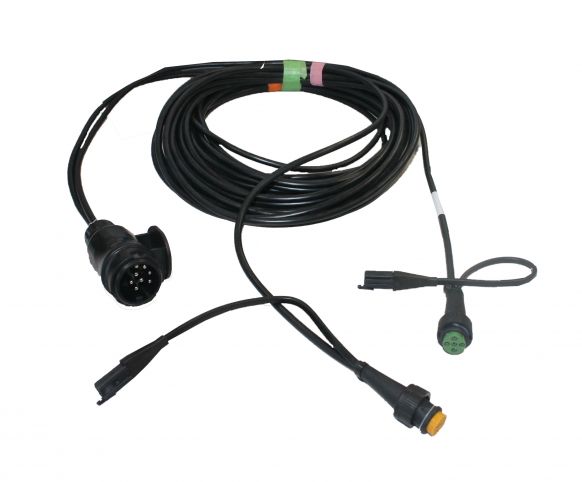 Main cable - 13-pole plug, 2x output, 2-pole connector - 401800.001 - Connecting cable