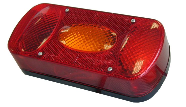 Aspöck Multipoint 2 right with license plate light - Knott GmbH