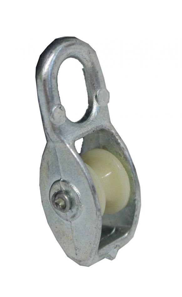Bottle with nylon pulley, bottle, pulley, pulley block, single