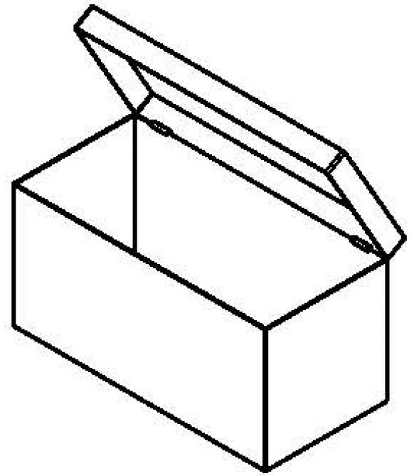 Tool box, storage box, transport box, drawbar box, storage box, checker ...