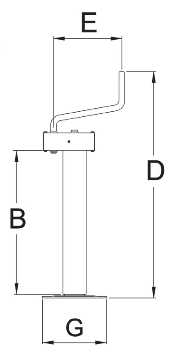 Spindle support PR695/1 - 412903.001 - Supporting feet