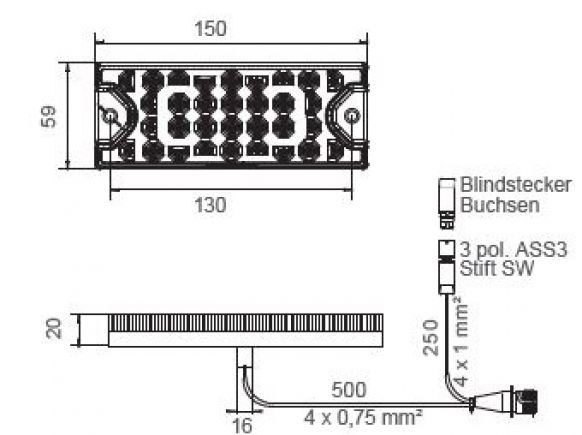 MiniLED 2 12V/24V - 412988.001 - Rear lights