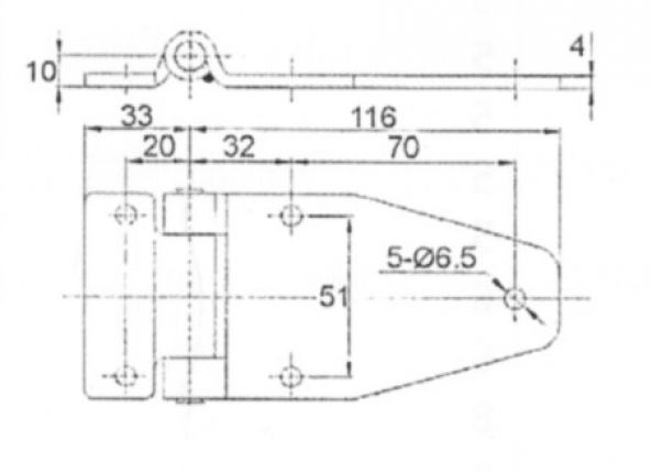 Hinge - 413451.001 - Hinges