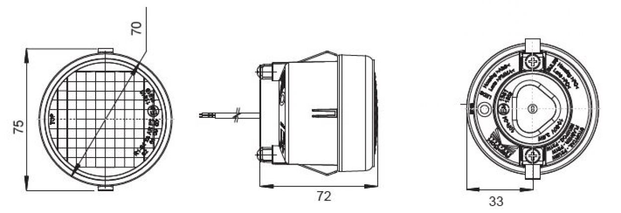 Aspöck Multipoint II multi-chamber light right with reversing light  24-7210-007-990001386