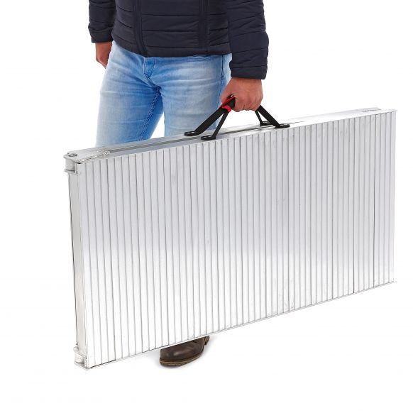 Loading rails for motorcycle foldable, catwalk for motorcycle, access ...