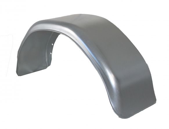 Mudguard single-axle sheet metal angular - 6X1031.009 - Mudguard