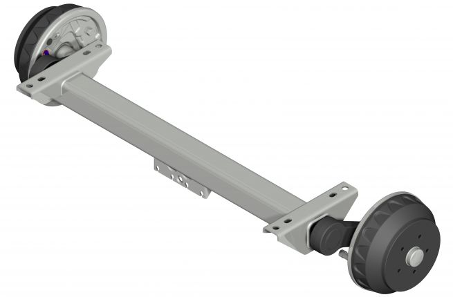 Axle "braked" - B308289995 - Axes braked