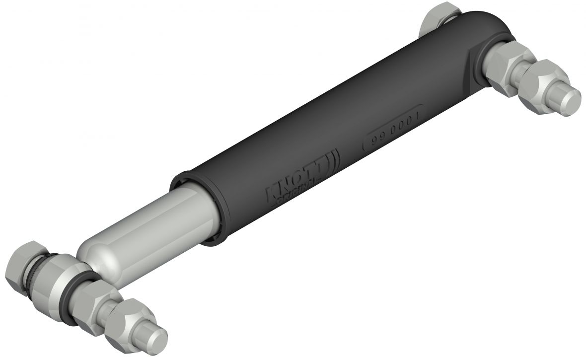 Chassis damper "Universal"with screws Knott GmbH